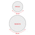 Round Rattan Placemats - Natural - Coastal Villa Homeware